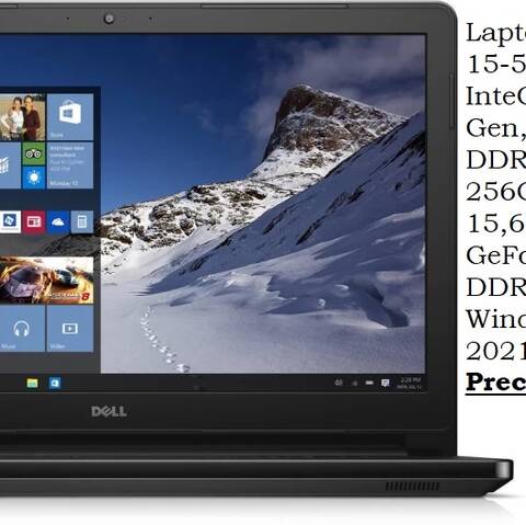 Laptop Dell Inspiron 15-5558 / Procesador IntelCore i7-5500U de 5&ordf; Gen